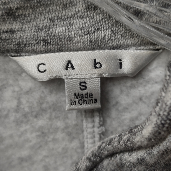 Cabi Heathered Gray Asymmetrical Jacket ,Size Small - Picture 8 of 11
